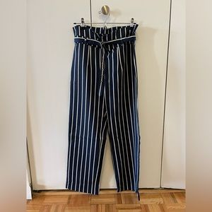 Reformation Bryant High Rise Striped Pants